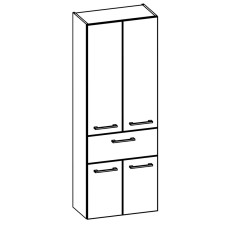 Marlin 3020life Hochschrank - 60 cm Skizze