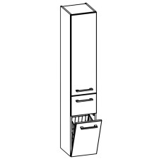 Marlin 3040city Hochschrank - 45 cm Skizze