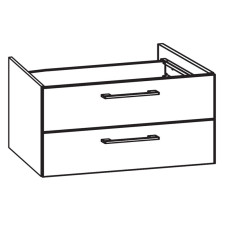 Pelipal PCON Unterschrank 90 cm Skizze