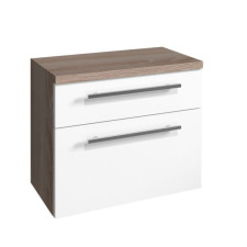Puris Cool Line Unterschrank 60 cm, mit 1 Schubkasten und 1 Auszug
