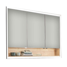 Puris Rounds Spiegelschrank - 125,1 cm, Einbauspiegelschrank