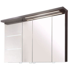 Puris Swing Spiegelschrank mit 3 Doppelspiegeltüren 120 cm