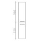 Pelipal Serie 6915 Hochschrank - 30 cm Skizze